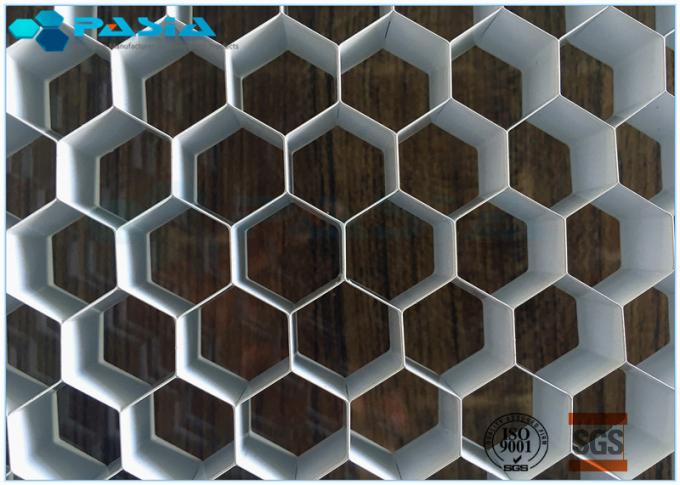 Panneaux en aluminium adaptés aux besoins du client de nid d'abeilles d'épaisseur d'aluminium, feuillard de nid d'abeilles