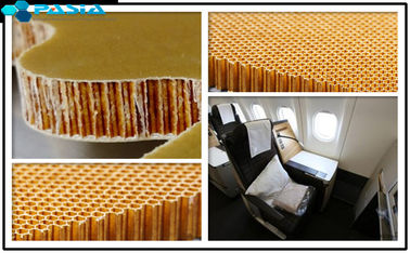 Chine La fibre de verre commerciale de nid d'abeilles de Nomex couvre la résistance de dommages de modèle d'armure de sergé fournisseur
