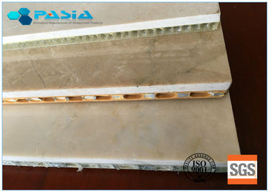 Chine La pierre de marbre ouverte de bord lambrisse des spécifications adaptées aux besoins du client par panneaux en aluminium de nid d'abeilles fournisseur