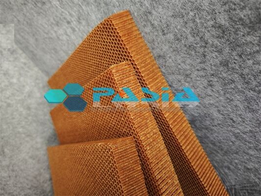Chine Railway Industry Train Body Production Use Commercial Aramid Curved Honeycomb Core of High Strength fournisseur