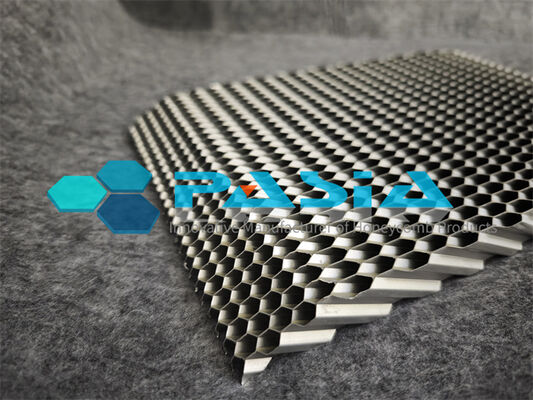 Chine High Specific Surface Area Angled Aluminum Honeycomb Core For Air Purification fournisseur