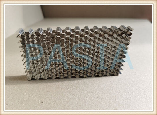 Chine High Open Area Low Pressure Drop Stainless Steel Honeycomb Air Flow Straightener For Wind Tunnel Aerodynamic Testing fournisseur