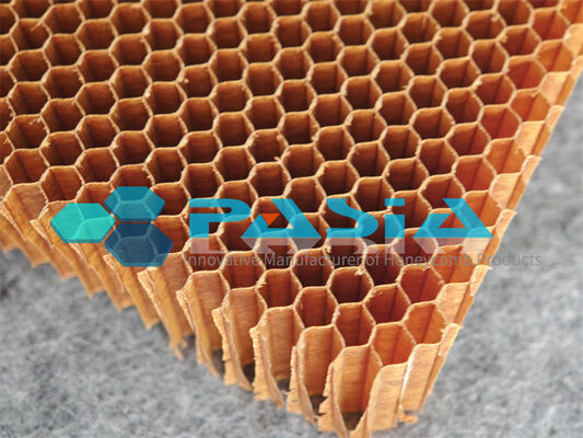 Chine High Strength Self Extinguishing Aramid Honeycomb Core With Low Smoke Emission fournisseur
