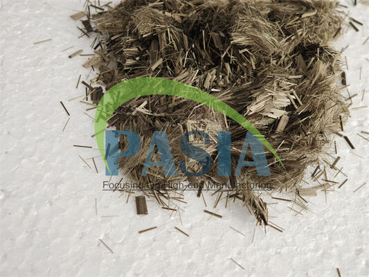 Résistance à la chaleur Anti-frottement Filles hachées de fibres de basalte de 3 mm de longueur de coupe fournisseur