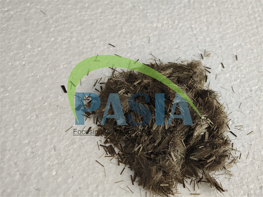 Résistance à la chaleur Anti-frottement Filles hachées de fibres de basalte de 3 mm de longueur de coupe fournisseur
