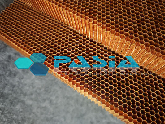 High Strength to Low Weight Ratio Fire Resistant Thermal Insulation Nomex Honeycomb Core for Aerospace and Aviation fournisseur