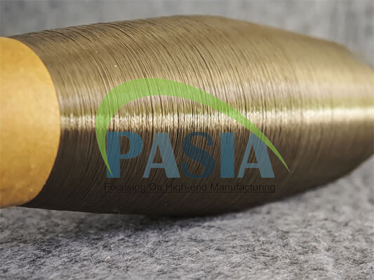 Excellent Thermal Stability 5 Micron Fiber Diameter Basalt Fiber Twisted Yarn Industrial Textile Use fournisseur