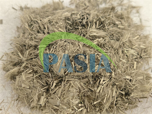 Alkali Proof Basalt Fiber Chopped Strands for Durable Asphalt Pavement Reinforcement fournisseur