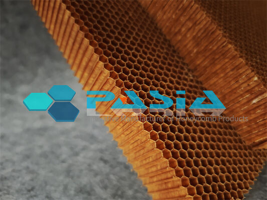 High Strength Self Extinguishing Aramid Honeycomb Core With Low Smoke Emission fournisseur