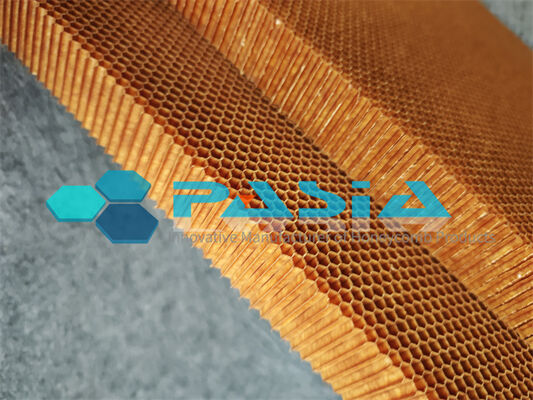Flex Core Aramid Honeycomb for Three D Shaped Parts Requiring Insulation and Non Conductivity fournisseur