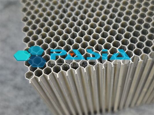 Corrosion Resistant Chromate‑coated Aluminum Honeycomb Energy Absorber Pad in 1250×1250mm Size for Railway Vehicle Buffering with Stable Plateau Stress Characteristics fournisseur