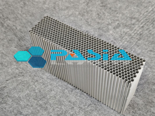 Corrosion Resistant Chromate‑coated Aluminum Honeycomb Energy Absorber Pad in 1250×1250mm Size for Railway Vehicle Buffering with Stable Plateau Stress Characteristics fournisseur