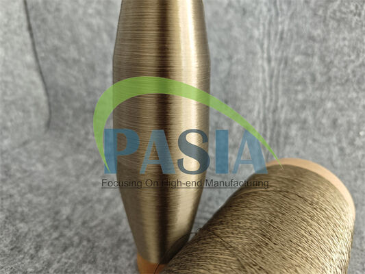Filament de basalte torsadé de 7 microns, enduit d'un agent de couplage silane pour une meilleure imprégnation de la résine dans le bobinage filamentaire de réservoirs de stockage composites haute pression et de tuyaux fournisseur