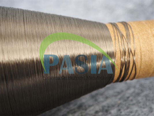 5 Micron Diameter Basalt Fiber Twisted Yarn with 900 Degree Celsius Heat Resistance for High Precision Filtration and Insulation Textile Applications fournisseur