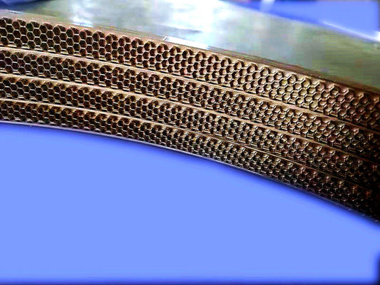 Turbine à gaz de joint de nid d'abeilles de solides solubles, feuille en acier de nid d'abeilles de turbine fournisseur